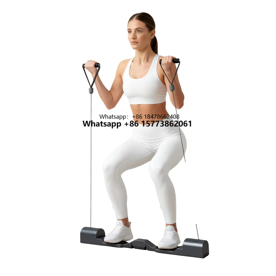 

Хит продаж: Универсальный складной тренажер ABIR AM9 (гантели/штанга/гребной тренажер/пилатес/тренажер для гольфа) с беспроводным приложением для дома, офиса и улицы