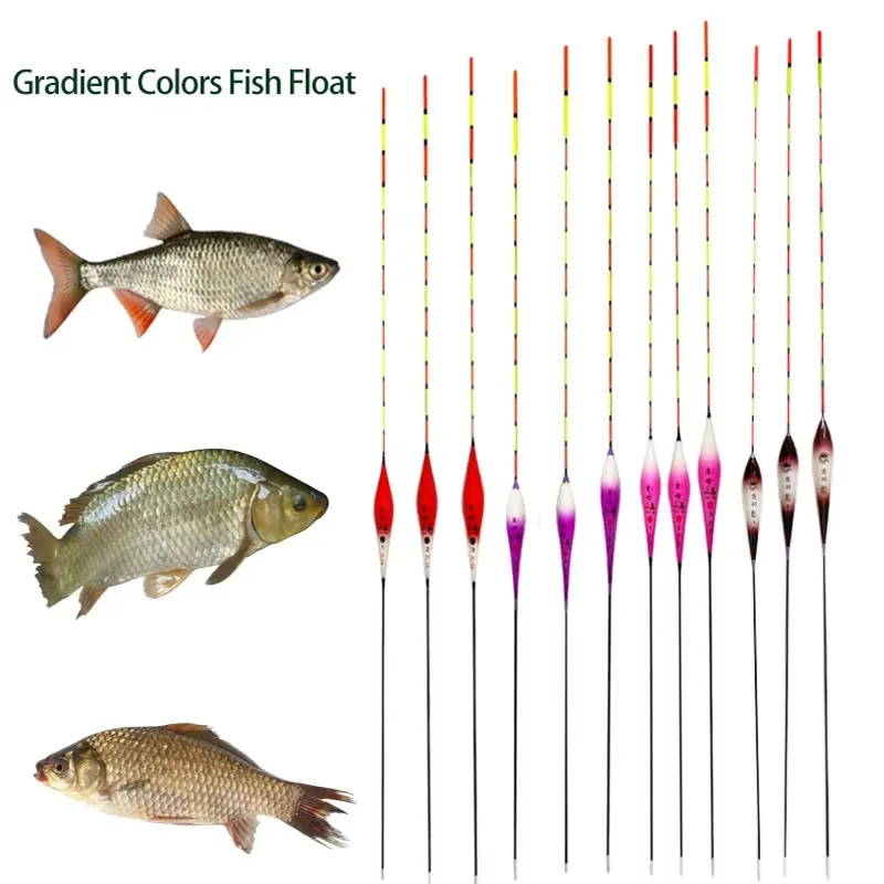 1PC Fish Float +1 Float Seat Stable River Lake Buoy High Sensitive Anti-wind Crucian Carp Grass Carp Vertical Float Tackle Tools