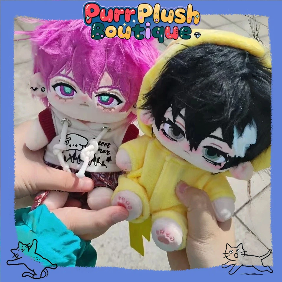 

20-сантиметровая кукла Chn Ying He Yi Zhong Jiang Yang Rong Zhen Ye Rong Xing Ye, мультяшная мягкая кукла для косплея, сменная одежда, подушка, рождественские подарки