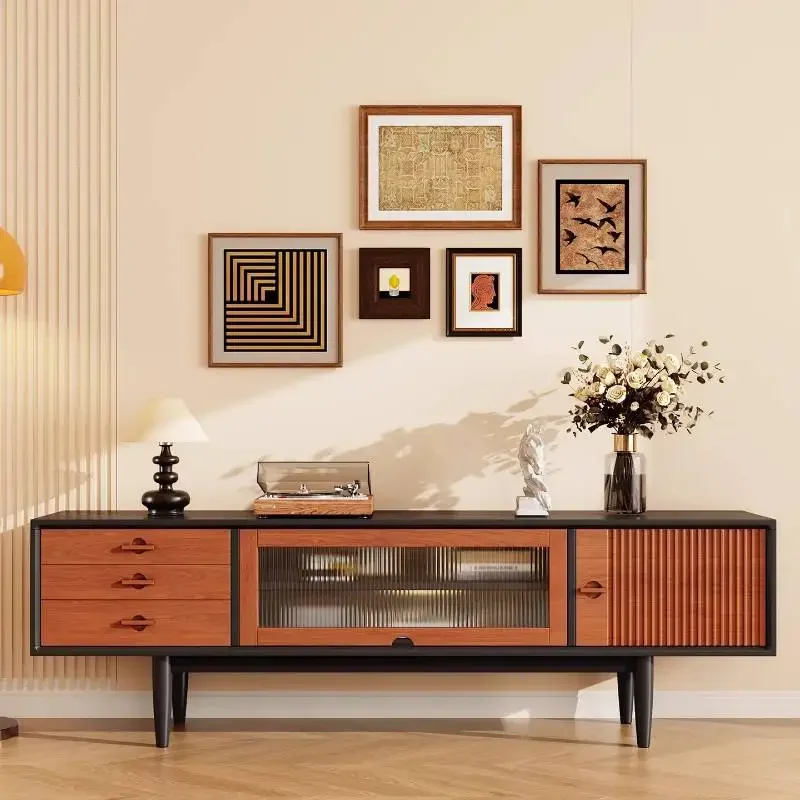 Frame European Tv Cabinet Decoration Minimalist Modern Accessories Tv Table Apartments Center Muebles Para Hogar Room Furniture