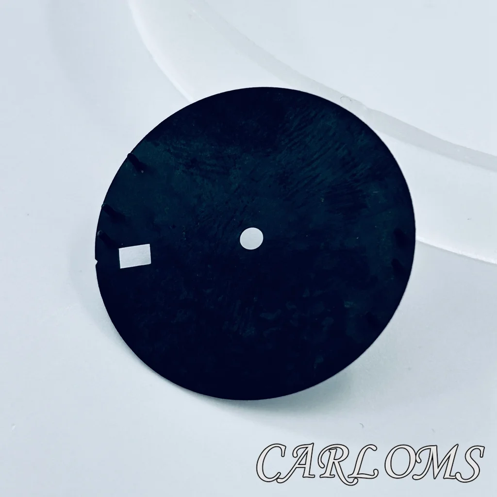 High Quality New 28.5mm Watch Dial for NH35 Movement Date Black Blue Green Pink Red Arabic Numerals