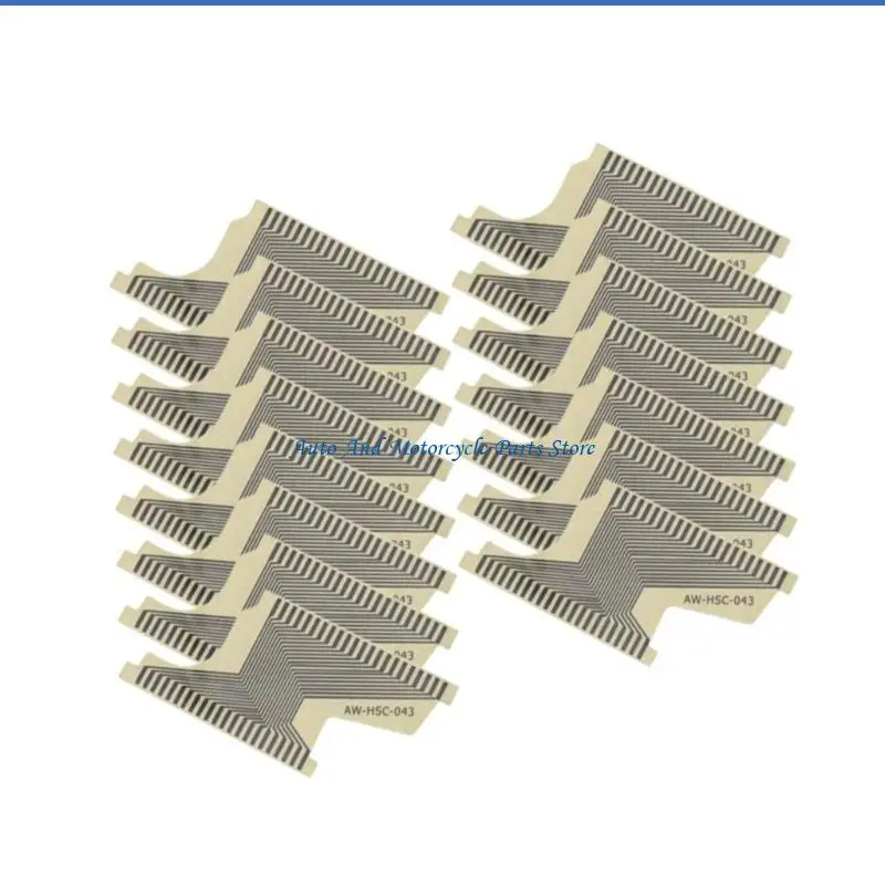 

P9FD AW-HSC-043 Dashboard Instrument Cluster Flat LCD Connector Dead Missing Pixel Quick Replace with Wear Resistant Design