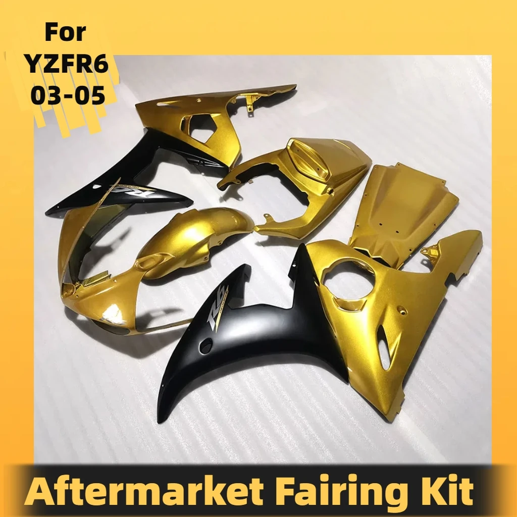 Full Fairings YZF R6 2003 2004 2005 Cool Fairing Kit for Yamaha YZF R6 03 04 05 Aftermarket Bodywork ABS Cowling