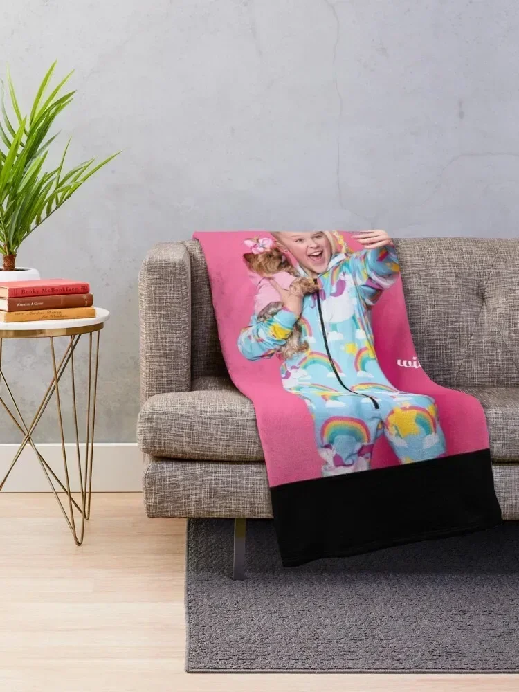 Jojo Siwa Throw Blanket anime decorative Designers Picnic Blankets