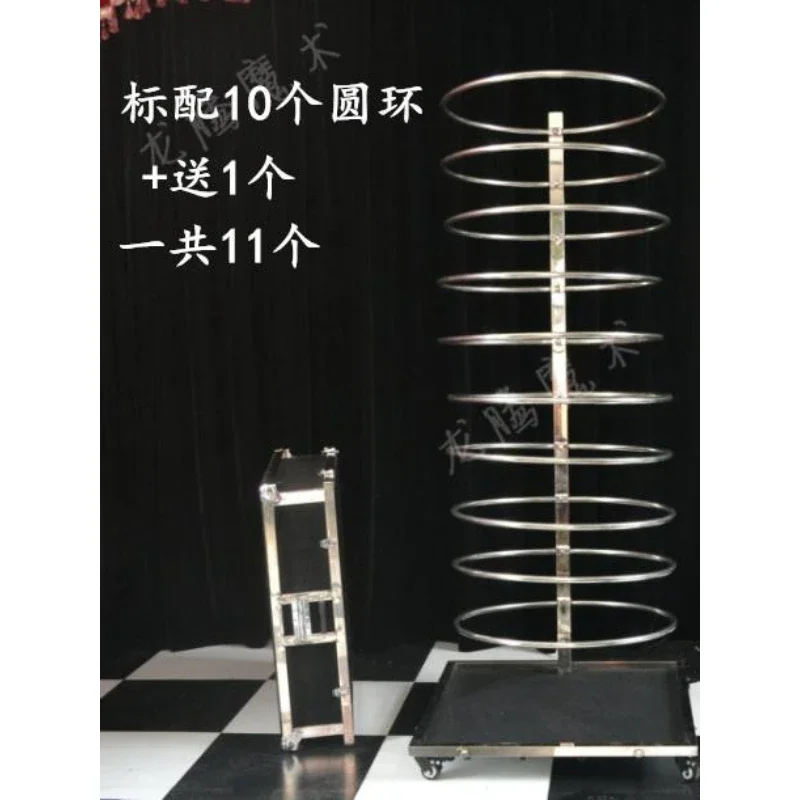 Ring Escape Large Magic Props Big Change Living Country Performance Ring Escape