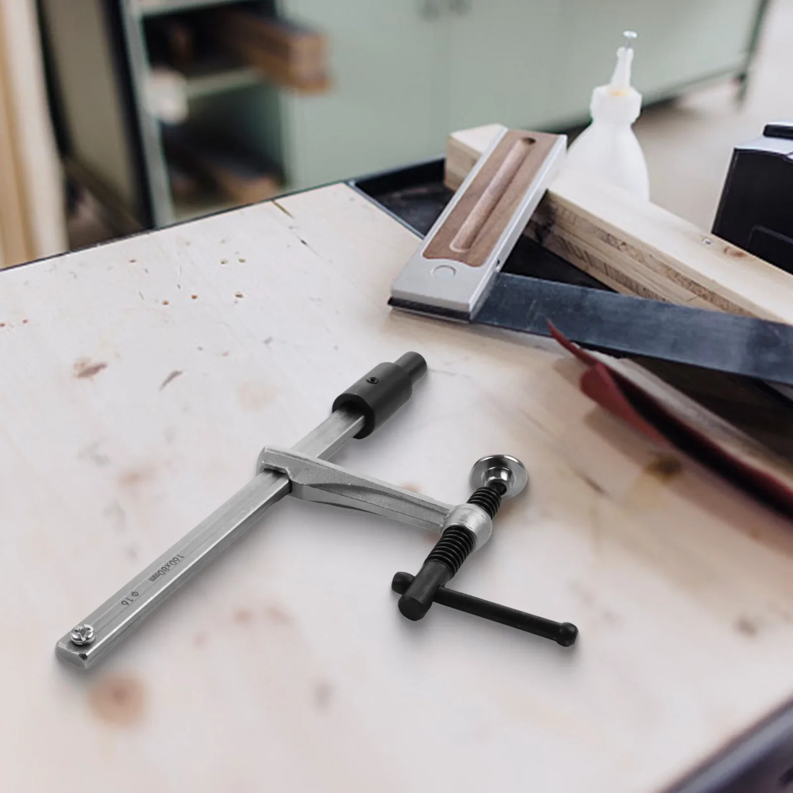 Zacisk stolarski do projektów stolarskich, narzędzie do zaciskania, spawania, 16-28 mm, narzędzie stolarskie, ręczny zacisk skręcany, zacisk do stołu spawalniczego