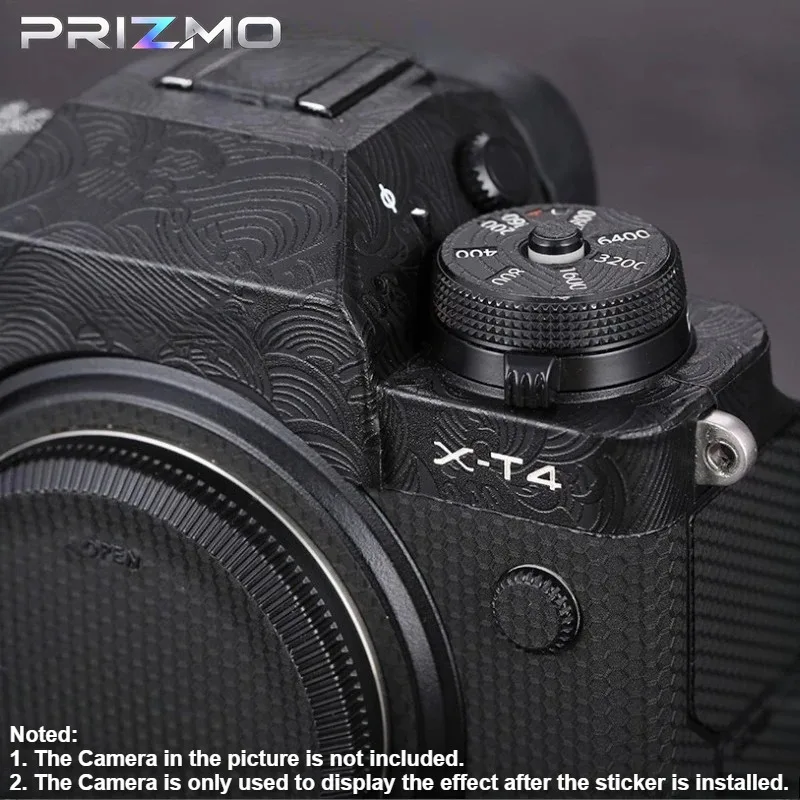 PrizMo Skin For Fujifilm X-T4 Camera Skin Protective Sticker Anti-Scratch Vinyl Wrap Premium Body Decal Cover XT4  X-T4 xt4 x-t4