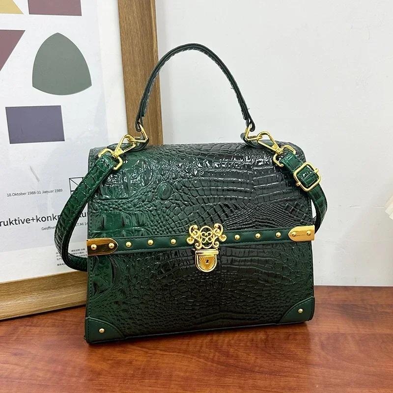 

Модная кожаная сумка через плечо для женщин - сумки-мессенджеры, элегантная классика с роскошным сенсорным экраном