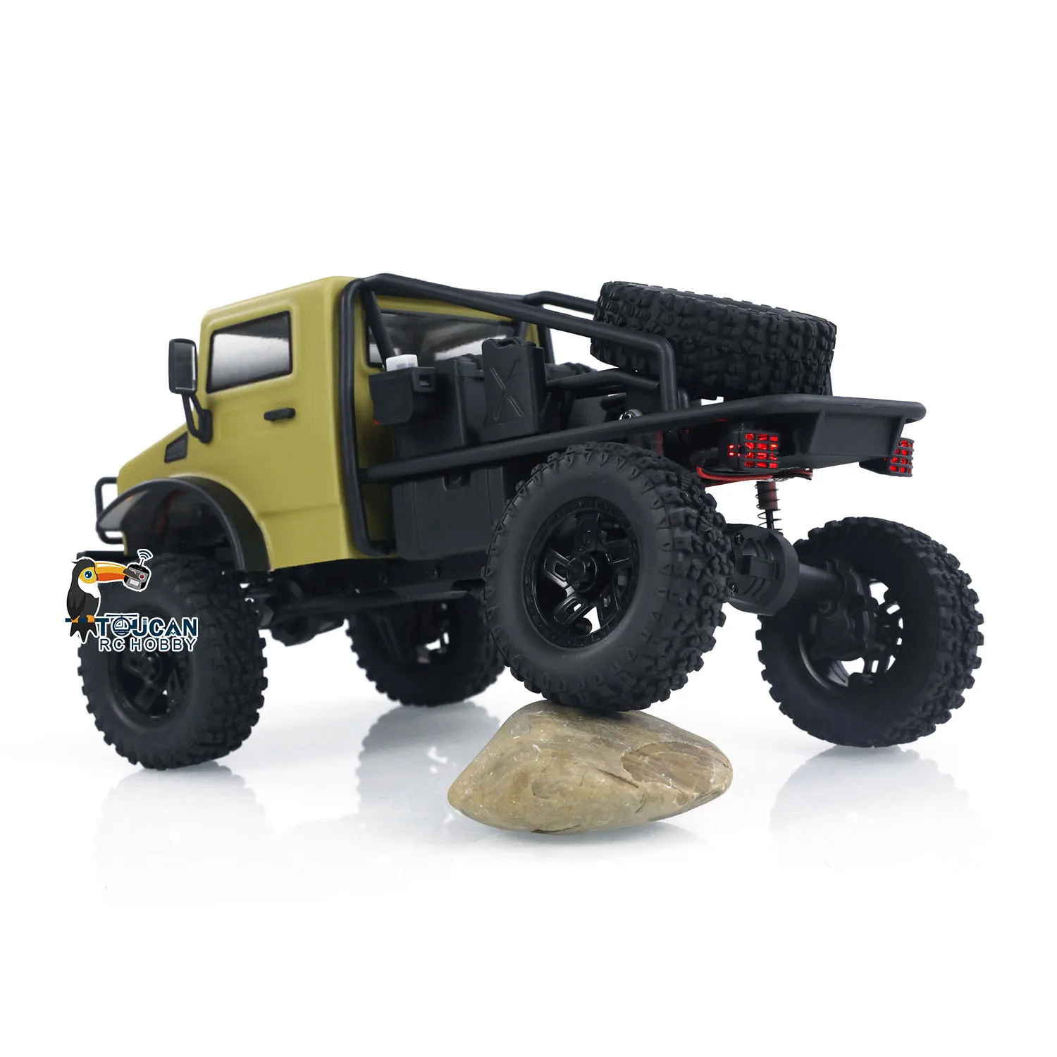 RTR 4x4 1/18 Scale RC Rock Crawler รถ 4WD Hobby Plus CR18P วิทยุควบคุมมอเตอร์ Off-road รุ่นรถตัวรับสัญญาณของเล่น