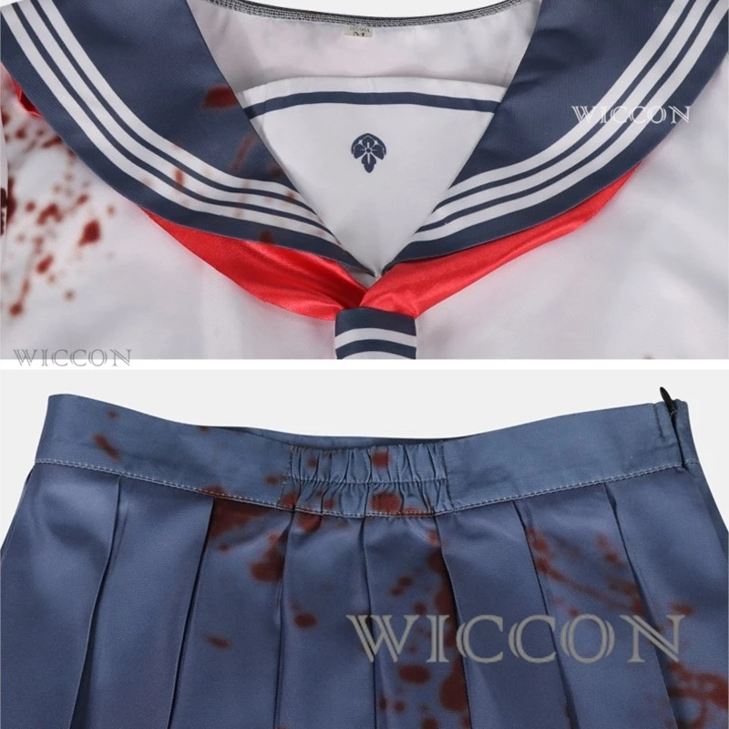 أزياء أنيمي التأثيرية للنساء ASILENHILLfT Hinako أزياء تنكرية زي البحارة زي الثعلب Mutation ملابس أنيمي للنساء جودة عالية C #4