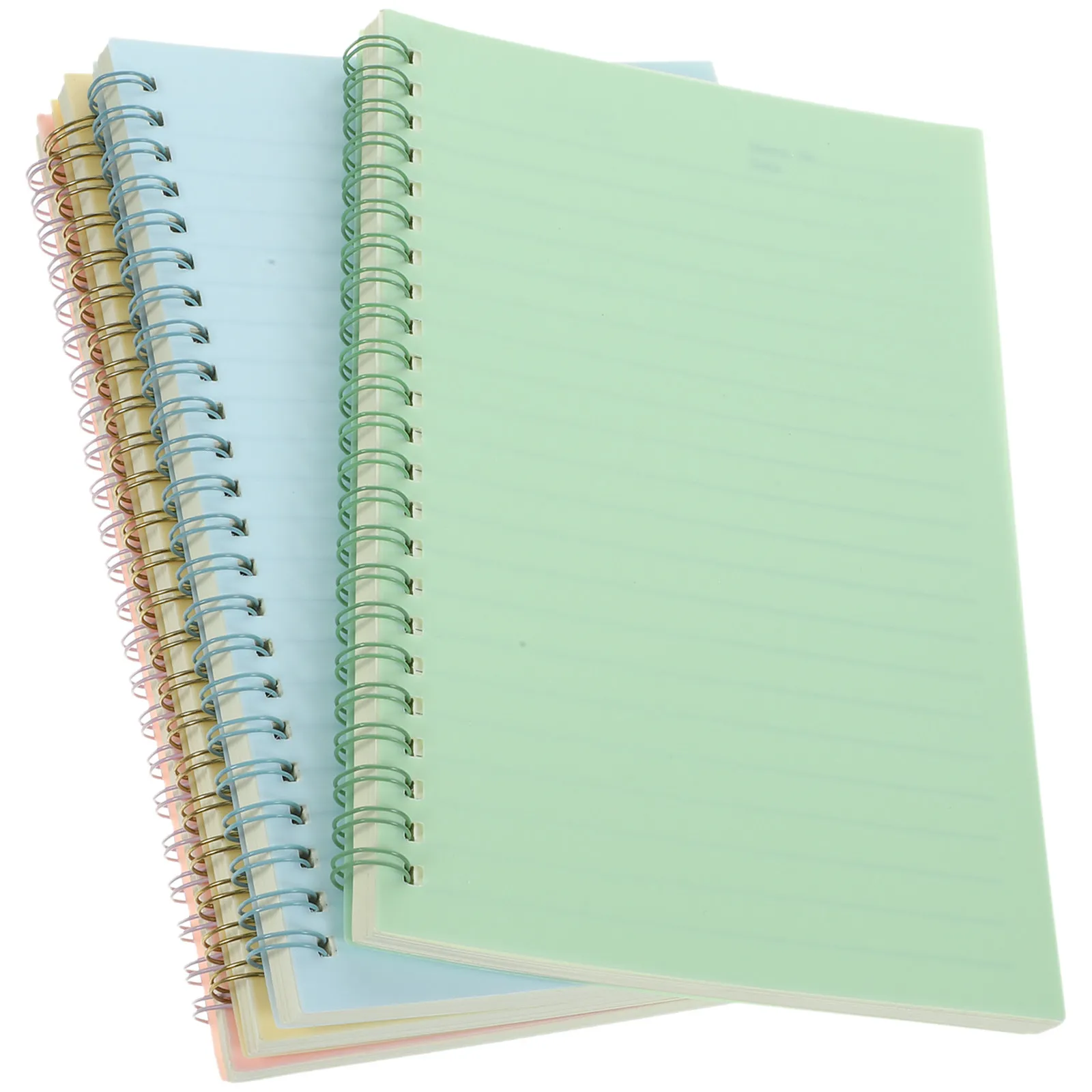 bloc-notes-en-spirale-vintage-4-pieces-bloc-notes-en-spirale-papier-epais-de-qualite-superieure-anti-fuite-resistant-a-l'effacement-pour-etudiants-enseignants-travail-de-bureau-notes