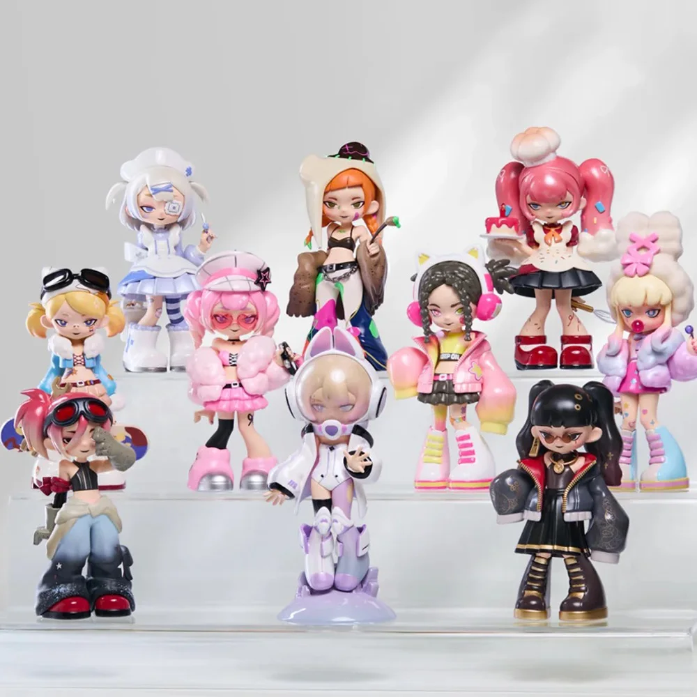 

Yandere Girls V3 Parasitism ID Series Blind Box Toys Doll Yandere Mystery Box PVC Model Gifts Trendy Play Ornament Surprise Toys