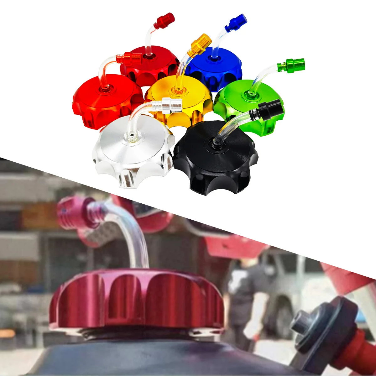 Gas Fuel Tank Cap Cover For Yamaha wr450f /2013 WR250R/ WR250F/ YZ 250/ YZ 250F/ YZ 450F/ YZ 125 /YZ Series /PW 80/YZ 80/TTR