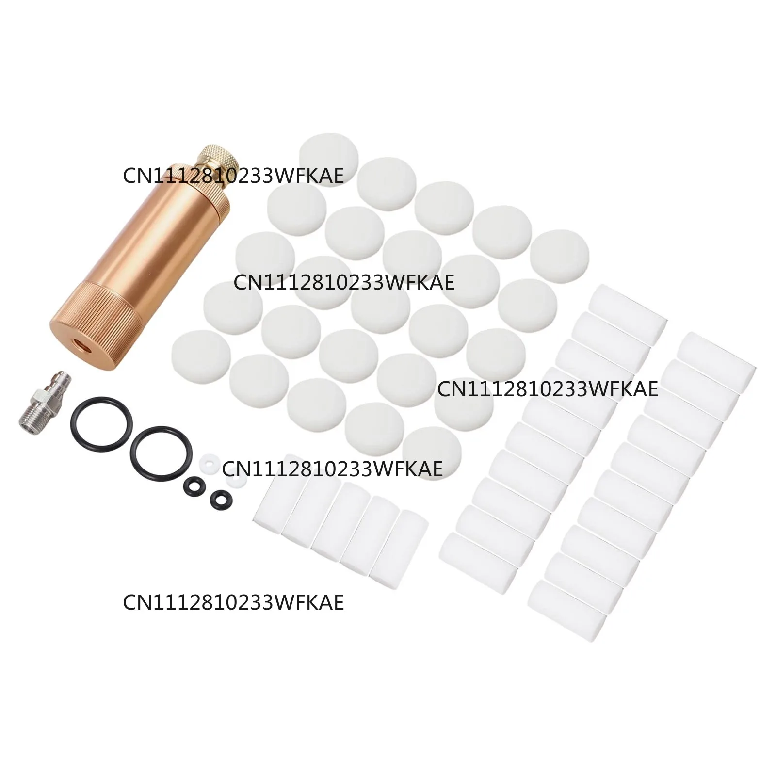 Air Filter Oil Water Separator for High Pressure Hand Pump M10*1 Thread Reliable Air Tightness Reusable Filters