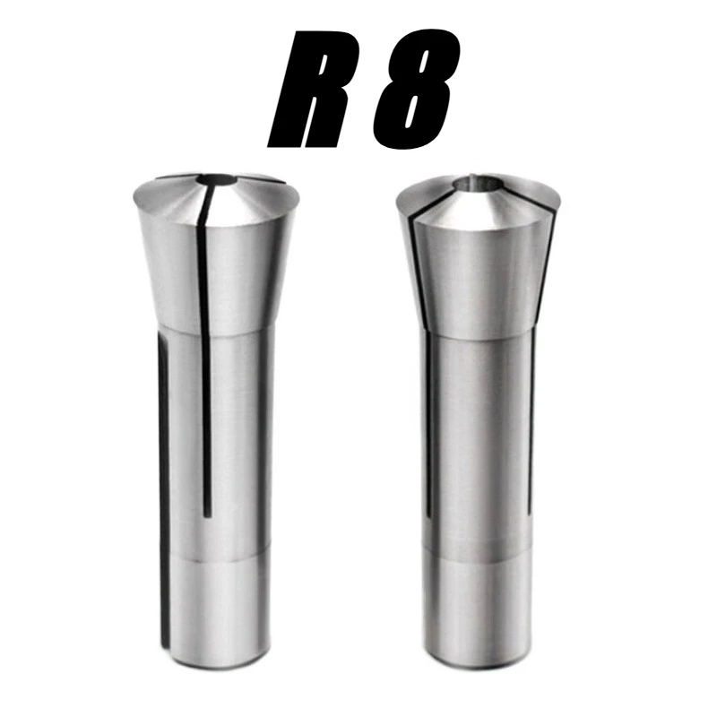 R8 3mm 4mm 5mm 6mm 8mm 10mm 12mm 14mm 16mm 18mm Collet Chuck Milling Machine Cutter Holder M12 7/16 For R8 Collet Chuck Holder