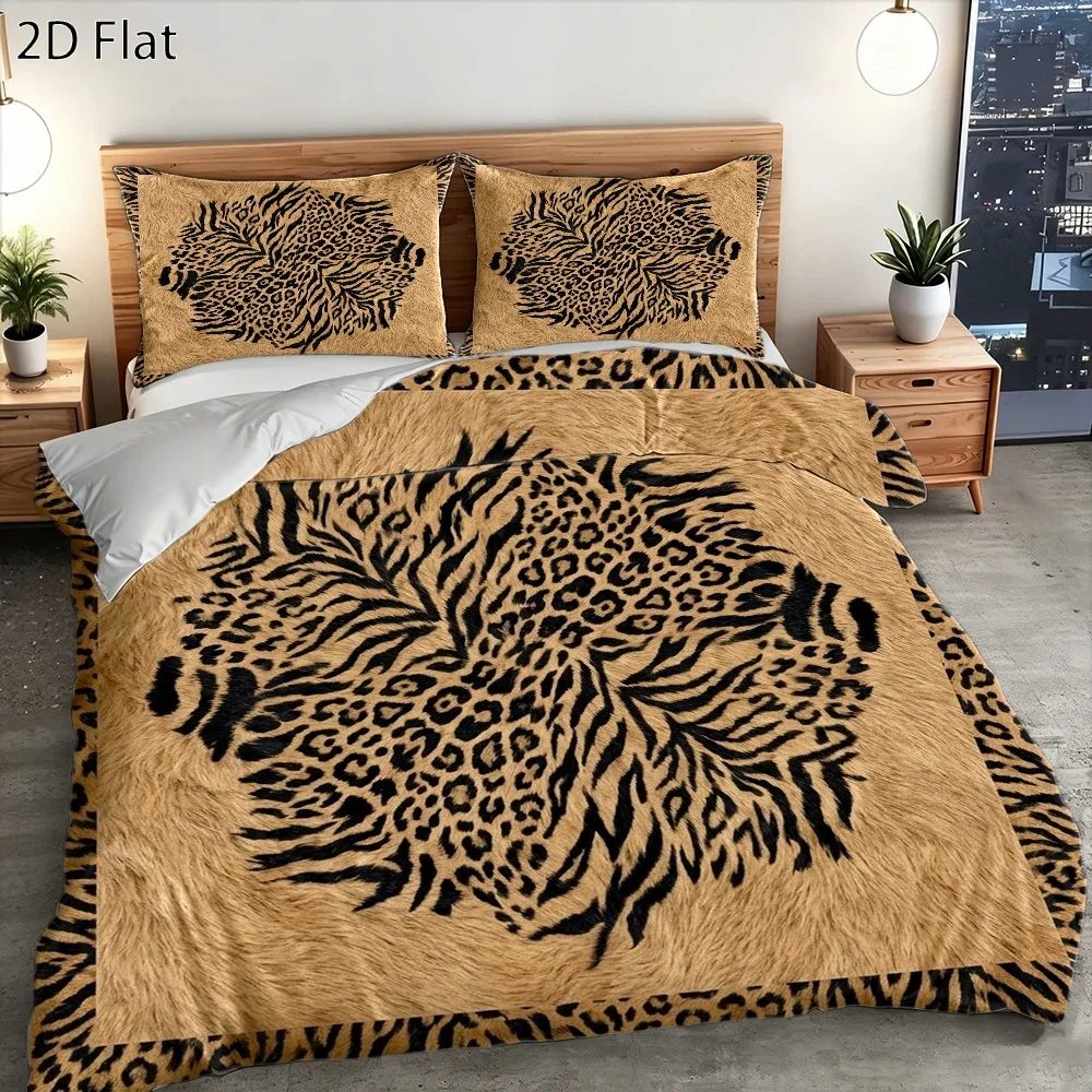 Set Sprei Motif Macan Tutul da - Skincare Animate ulasan dan harga