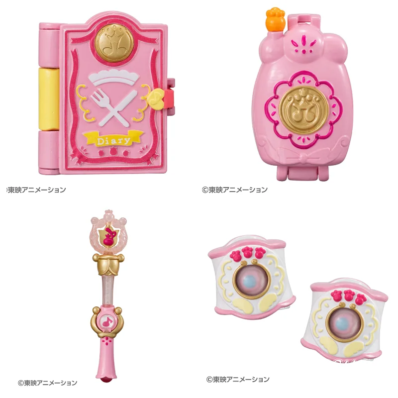 本物のバンダイエピソード 4: 小さな魔女ドレミドラマ小道具カプセル玩具アニメ周辺モデル変圧器装飾品ガールギフト