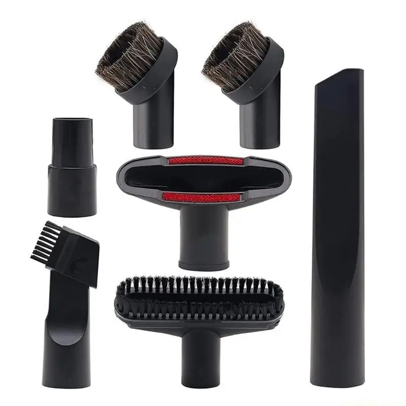 D0AB 7 PCS Practical Upholstery Nozzle Mattress Nozzle Vacuum Cleaner Crevice Nozzle