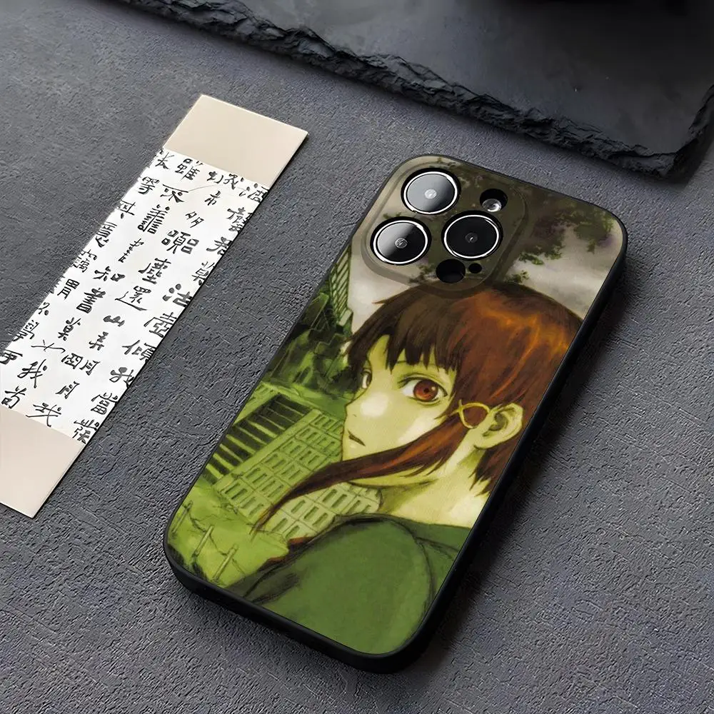 Serial Experiments Lain Phone Case for iphone 14 13 11 15ProMax 12 Pro Xs Max Mini Xr X 7 8 6 6s Plus Funda Covers