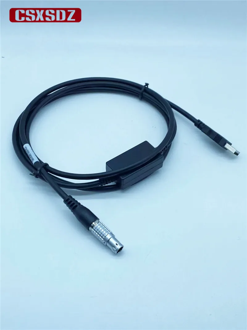 NEW Leica GNSS GPS RTK TO PC USB Data Cable 734755 GEV195 8P TO USB GS10/GS15