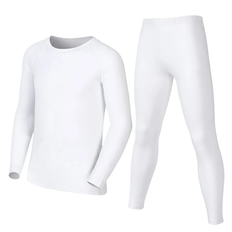 Children Kid Boy Girl Conmproression Skiing Underwear Set Fitness Ski Snowboarding Sport Running Hiking Exercise Jogging Suit 19
