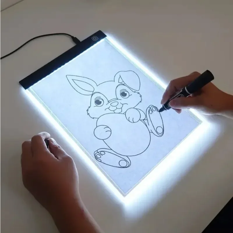Transparent painting board Painting tool Copy projection painting Children's copy Dimmable Led lamp pad Copy board