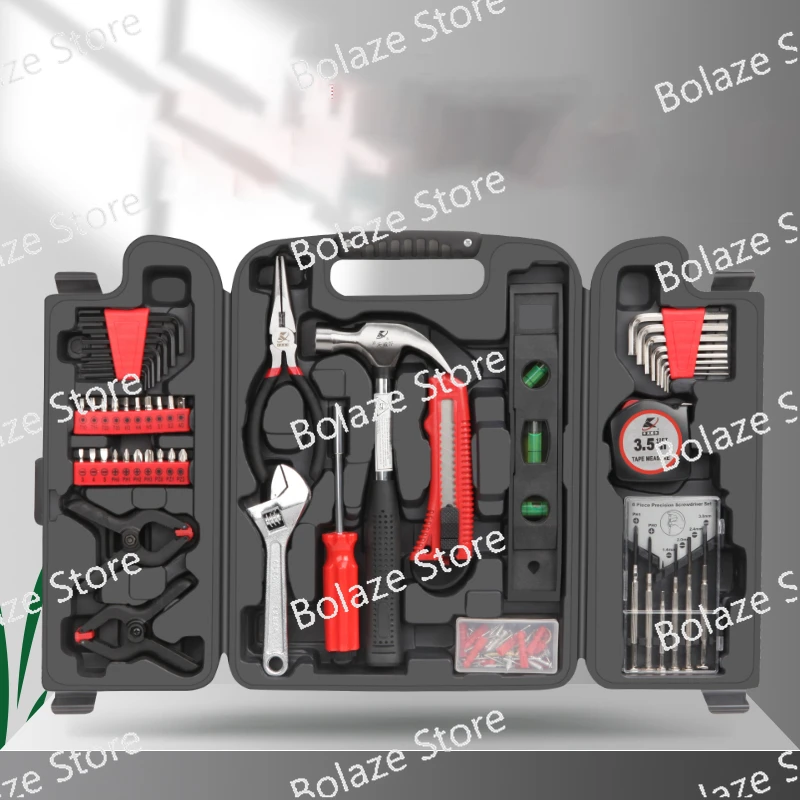 Professional Tools Box Home Hand Tools Set Multi-tool Set Auto Household Tool Case Hardware Manual Repair Kit Box