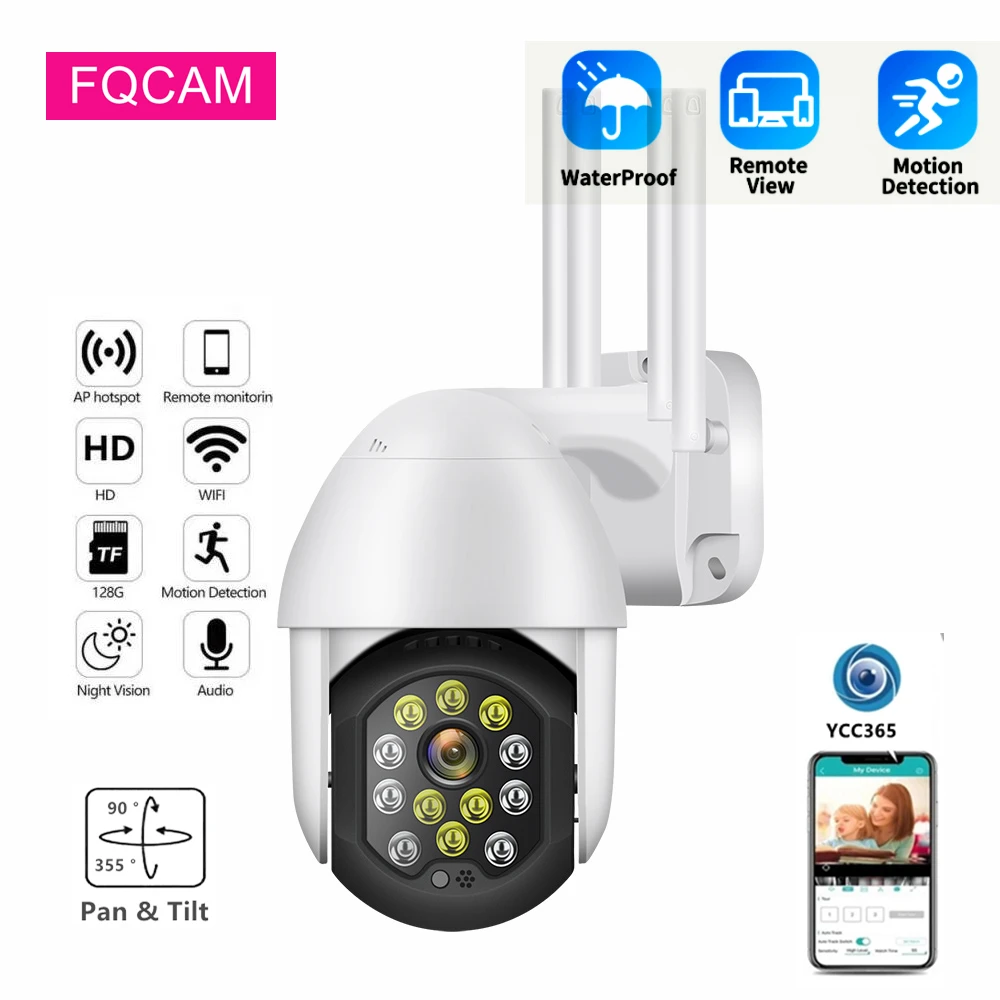 

YCC365 2MP WIFI Home Safety Camera Outdoor Speed Dome 2MP Video Surveillance Waterproof Wireless Home Protection Camera