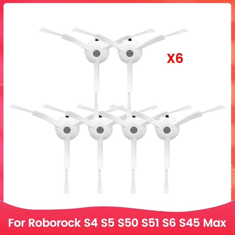 Side Brush For Roborock S4 S5 S50 S51 S6 S45 Max Vacuum Cleaner Accessories