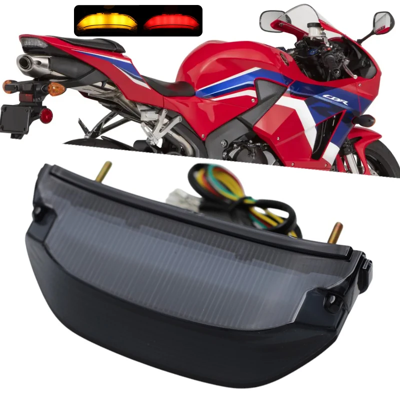 

Motorcycle LED Taillights For Honda CBR600RR CBR 600 RR CBR600 RR 2013-2023 2022 Brake Assembly With Steering Rear Tail Light