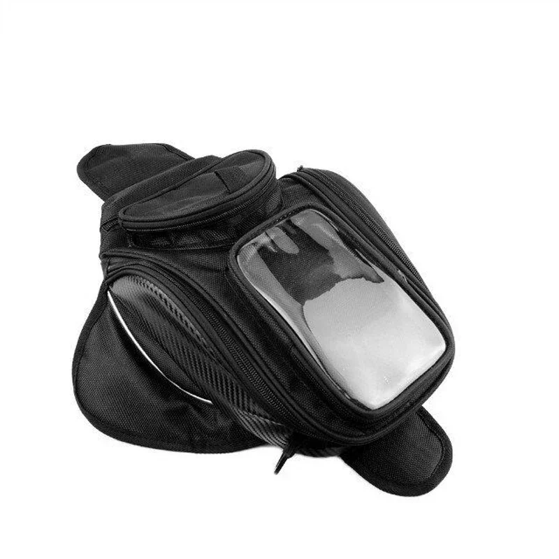 Motorcycle Tank Magnetic Gps Bag Big View Widow Moto Luggage Bags Motorcycle Tail Bag for Iphone6/ 6s Plus/7 Samsung S8