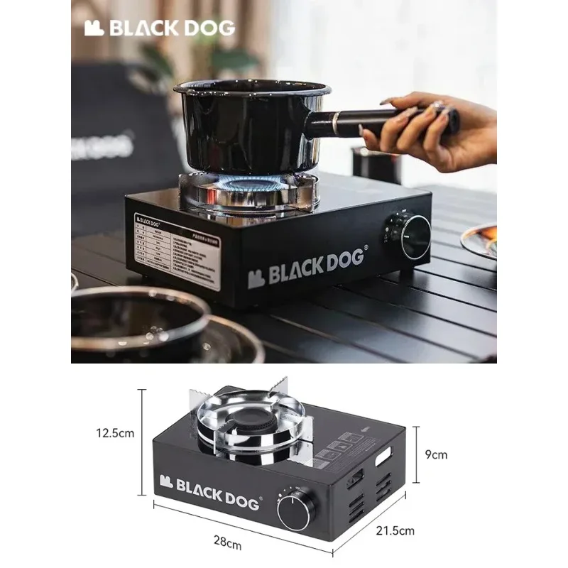

BLACKDOG Outdoor Cassette Stove Gas Tank Picnic BBQ Equipment Cookware 3500W Burner Portable Furnace UltralightPortable Camping