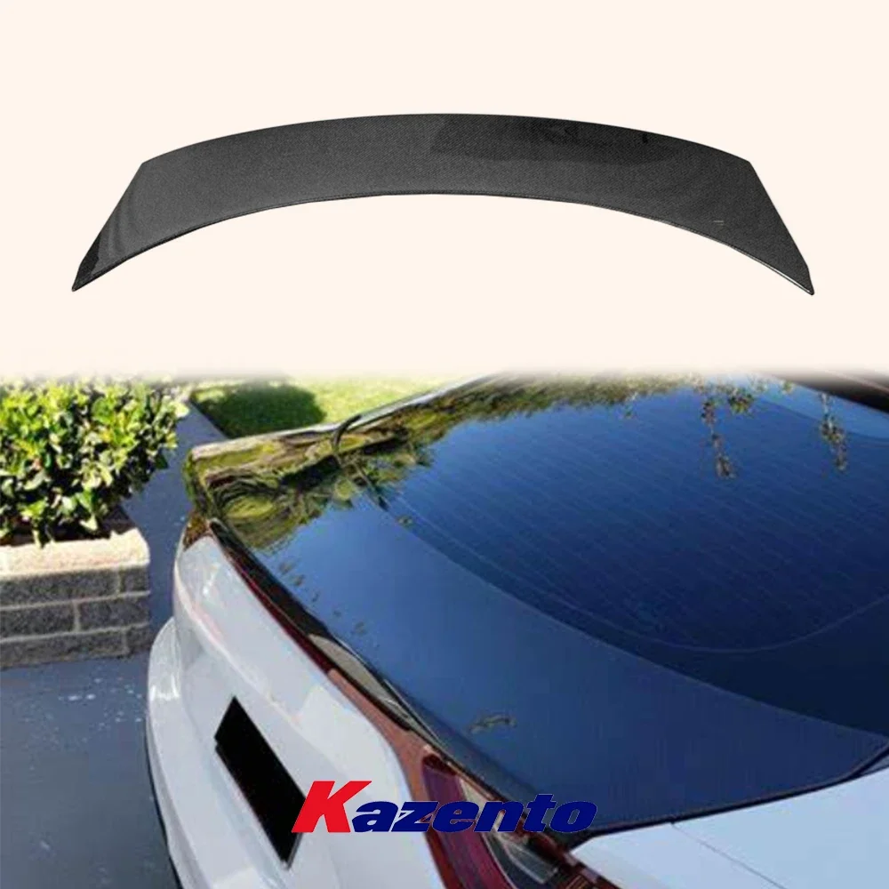 For Kia Stinger OE Style Carbon Fiber Rear Trunk Spoiler Wing Lip