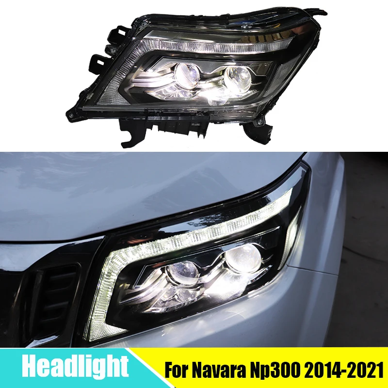 

High quality headligh treplace headlight assembly laser LED headlight assembly for Navara Np300 2014-2021