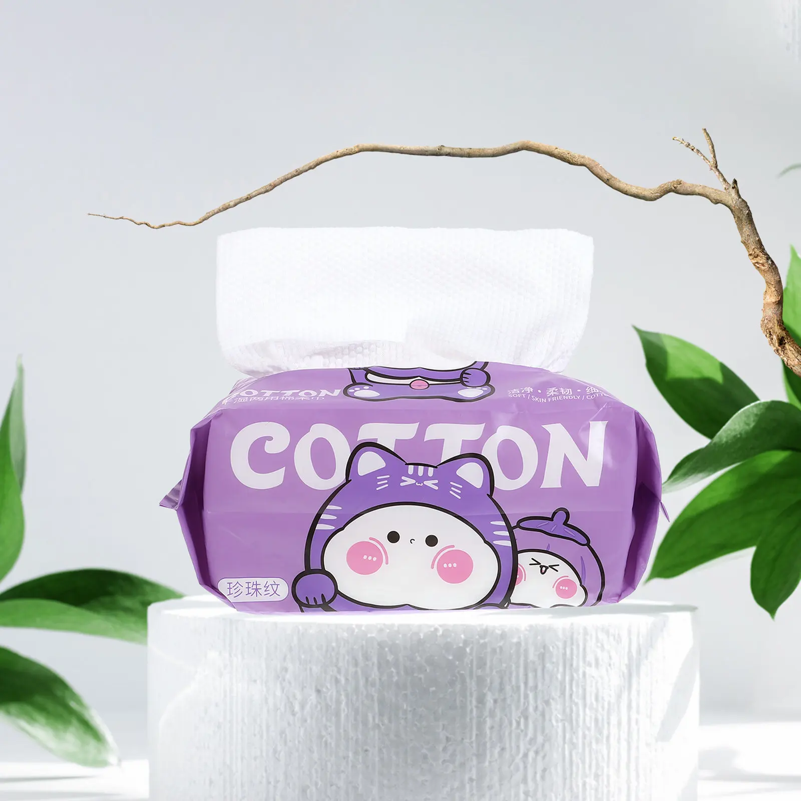 disposable-facial-230g-face-towels-disposable-face-towel-thick-pearl-makeup-removing-washcloth-soft-skincare-cloth