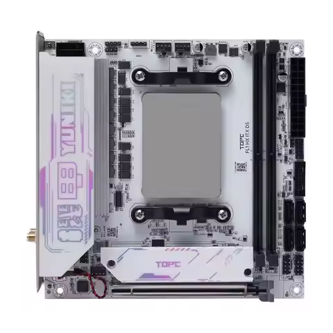 AMD Gaming NAS Motherboard Ryzen 9 9955HX ES 7845HX ES R7 7745HX ES 2*M.2 NVMe 4*SATA PCIe4.0X16 2.5G LAN WiFi6E ITX Mainboard