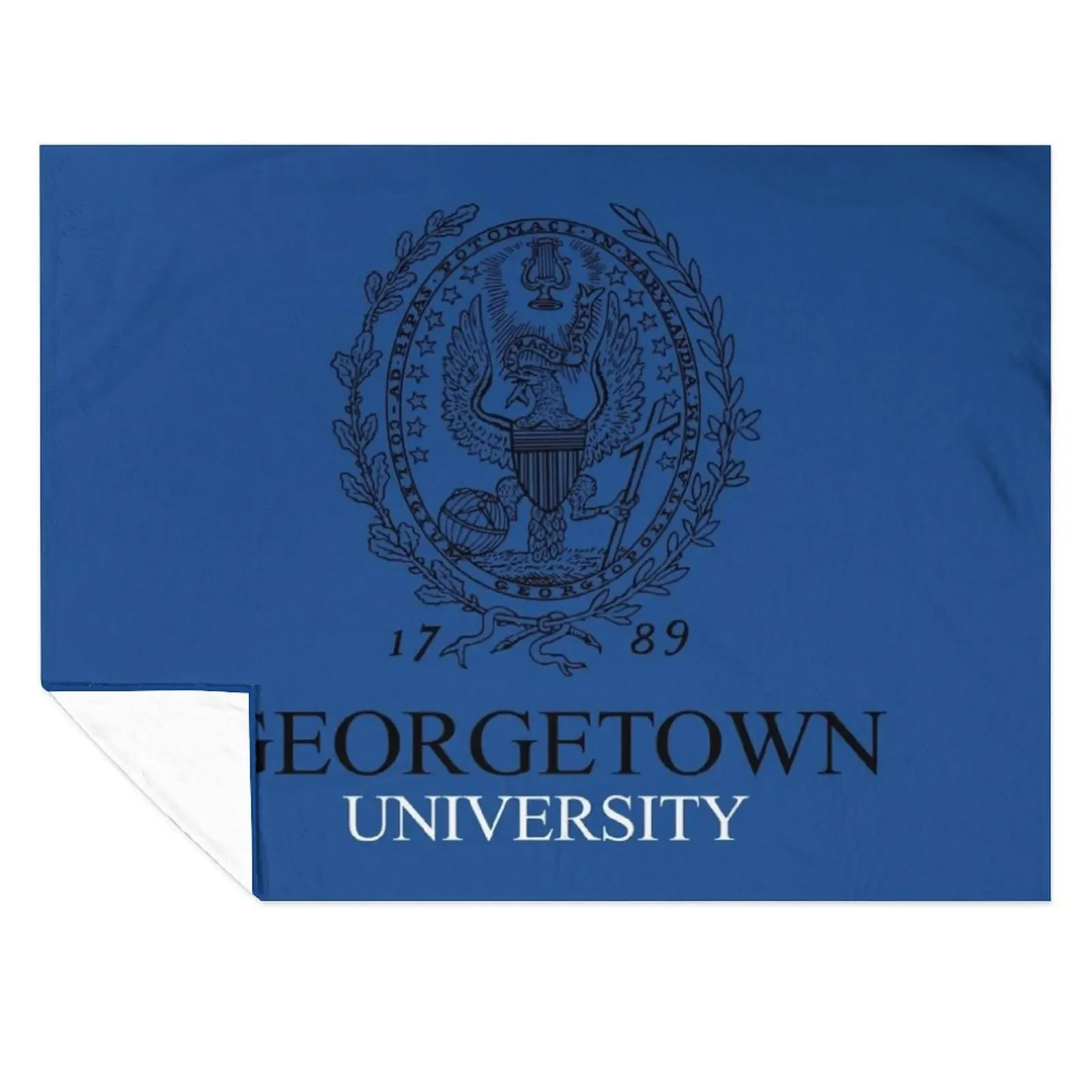 

Georgetown University Throw Blanket Hairys Multi-Purpose Summer Beddings wednesday Blankets