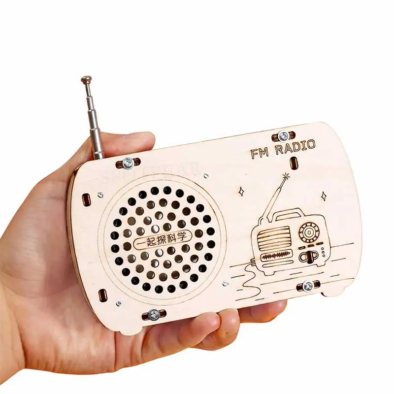 Radio Assembly DIY kit (B) STEM Educational Project for Beginners & Adult Radio Assembly DIY kit (B) STEM Educational Project fo