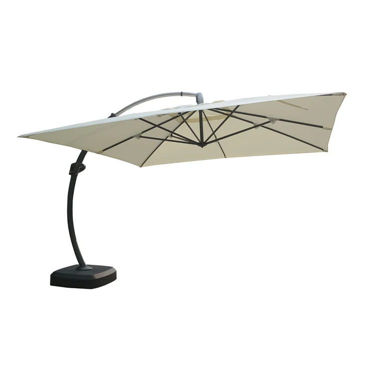 

Outdoor Patio Large Waterproof Parasols Umbrellas Outside Garden Restaurant Sun Umbrellas with Base