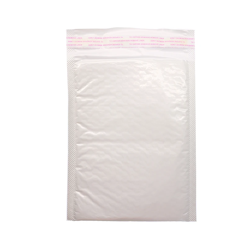 Paquete de 10 sobres de regalo de espuma de poliestireno, tamaño de bolsa de burbujas blanca impermeable, suministros de oficina escolar, 18x23cm