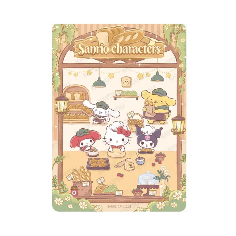 KAYOU Sanrio Family Qu Ying Pack Series 2 CR/MR/UR/SSR/MTR/Hide SR/SR/Hide R/R Sanrio شخصيات بطاقة تجميع أصلية هدية