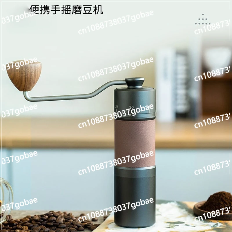 

Ручная кофемашина с шлифовальным сердечником 420, портативная кофемолка из алюминиевого сплава