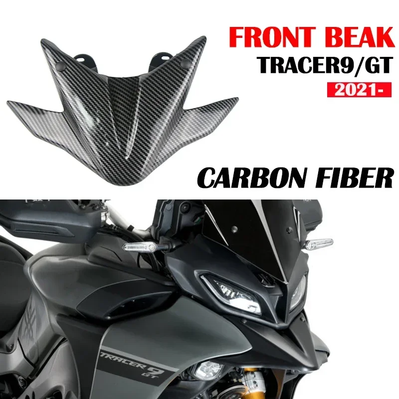 

For YAMAHA Tracer 9 / 900 GT 2021 2023 Motorcycle Beak Nose Cone Extension Cover Front Wheel Fender Extender Cowl TRACER 900GT