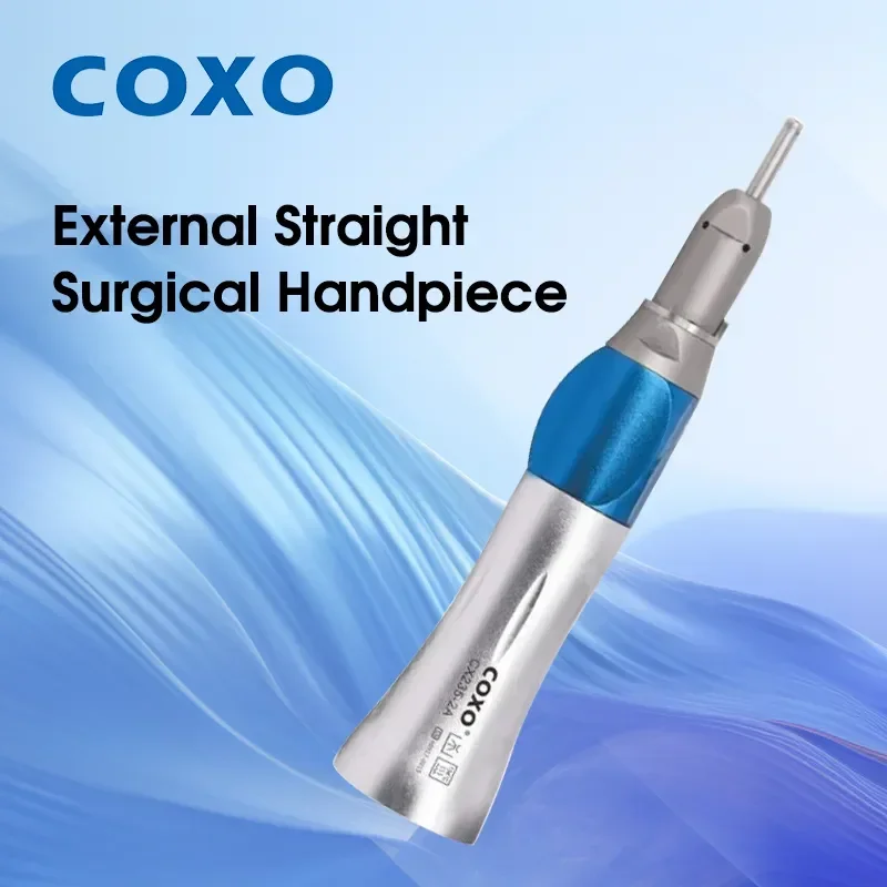 

COXO CX235-2A Dental Inner Channel Low-Speed Contra-Angle Handpiece For Electric Micromotor Driven Polishing and Grinding Tools