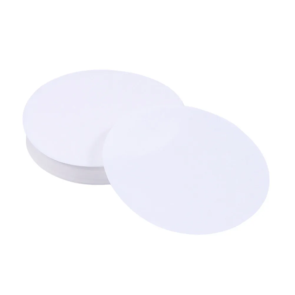 

200Pcs Medium Flow Rate Qualitative Filter Paper Discs Premium Paper Pulp Suitable for School Chemistry Laboratory Experiment