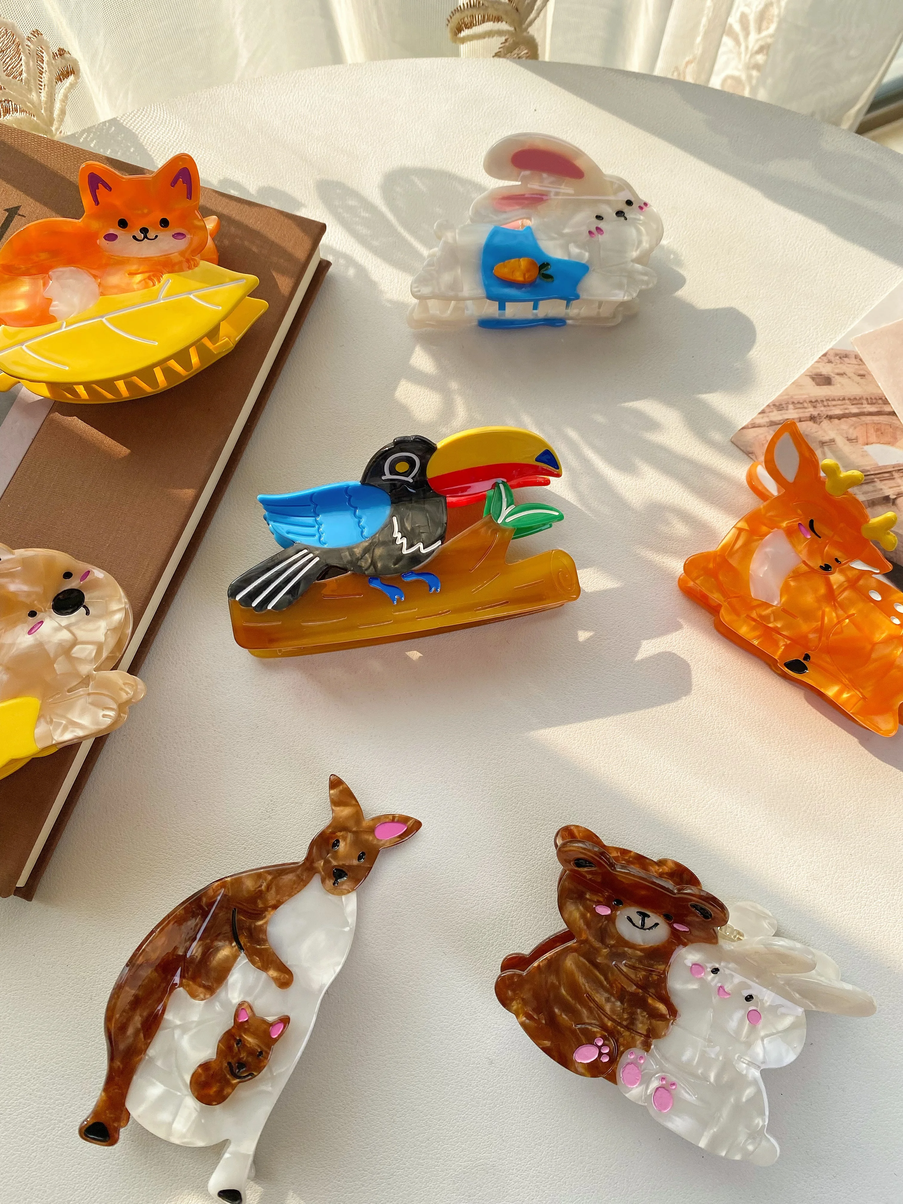 

Коготь животного: нишевый и уникальный стиль отдыха, ручная работа, из высококачественного ацетатного материала, подчеркивающая мода и тренд.