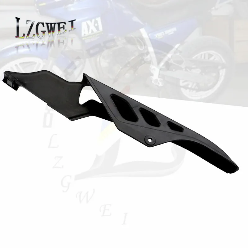 Motocross Chain Cover Guard For Honda NX250 1988-1991 AX-1 1989-1994 AX1 NX 250 Side Chain Sprocket Cover ABS Plastic Black