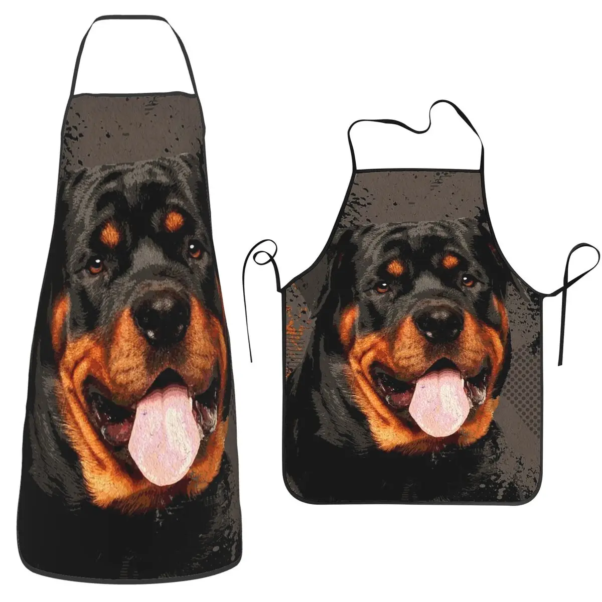 

Rottweiler - Metzgerhund Digital Art Aprons Chef Cooking Baking Tablier Sleeveless Bib Kitchen Cleaning Pinafore