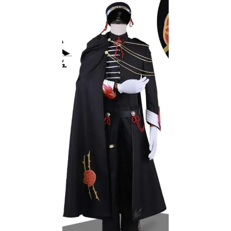 『カスタムサイズ』10周年記念コードブラック制服コスプレ衣装x;3,v'6.f;9,