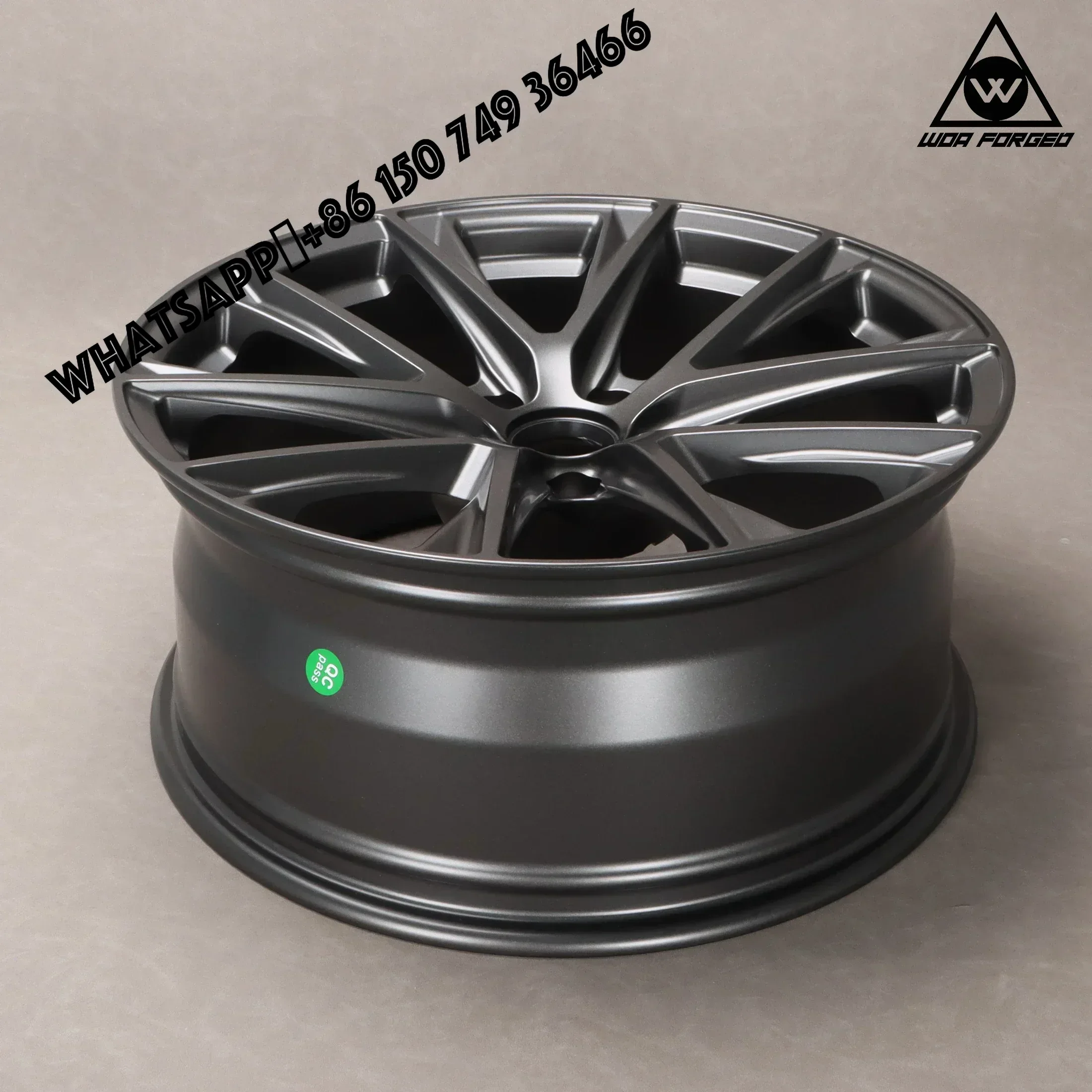 

6061-T6 Custom One-Piece Multi Spoke Design Forged Aluminum Alloy Car Wheel Rims 19 20 21 22 Inch for Cadillac Audi Toyota